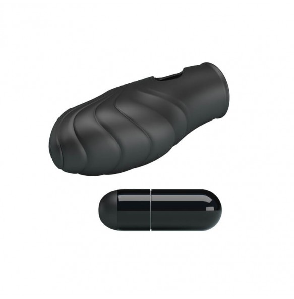 PRETTY LOVE - Powerful Finger Vibrator Sleeve III (Black)